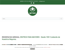 Tablet Screenshot of geriasa.es